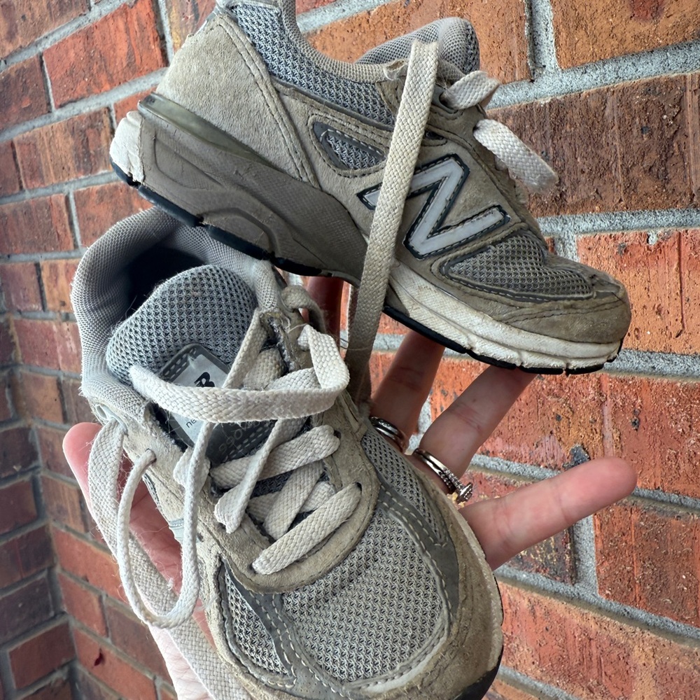 Kids Gray Athletic Shoes